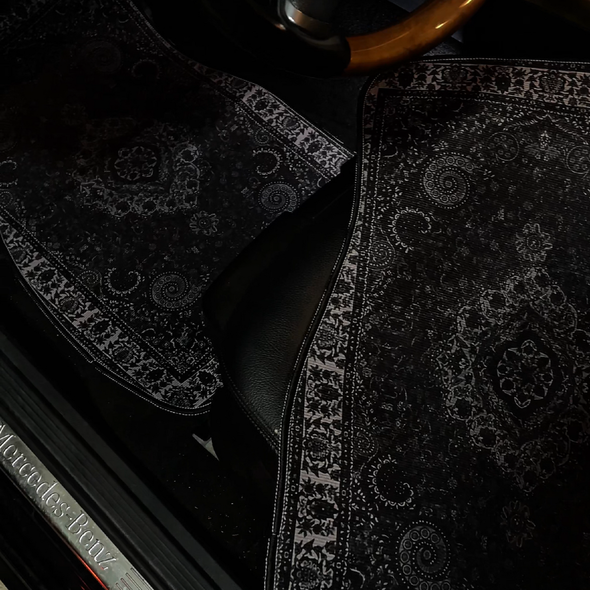 Obsidian Black 4 Piece Mat Set + Free Seatbelt & Wheel Covers